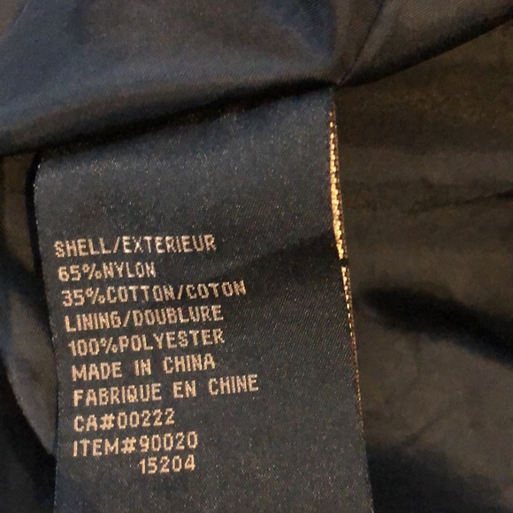 Black shell size large men’s jacket - Picture 3 of 3